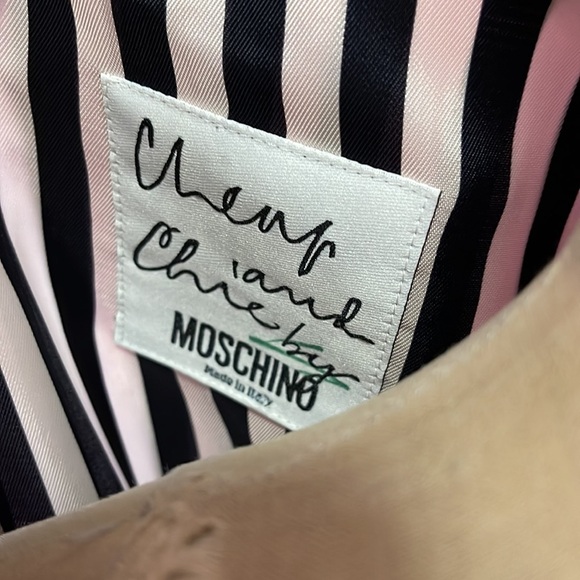 Moschino Men's Chest Ivory Black Vest - Picture 10 of 14